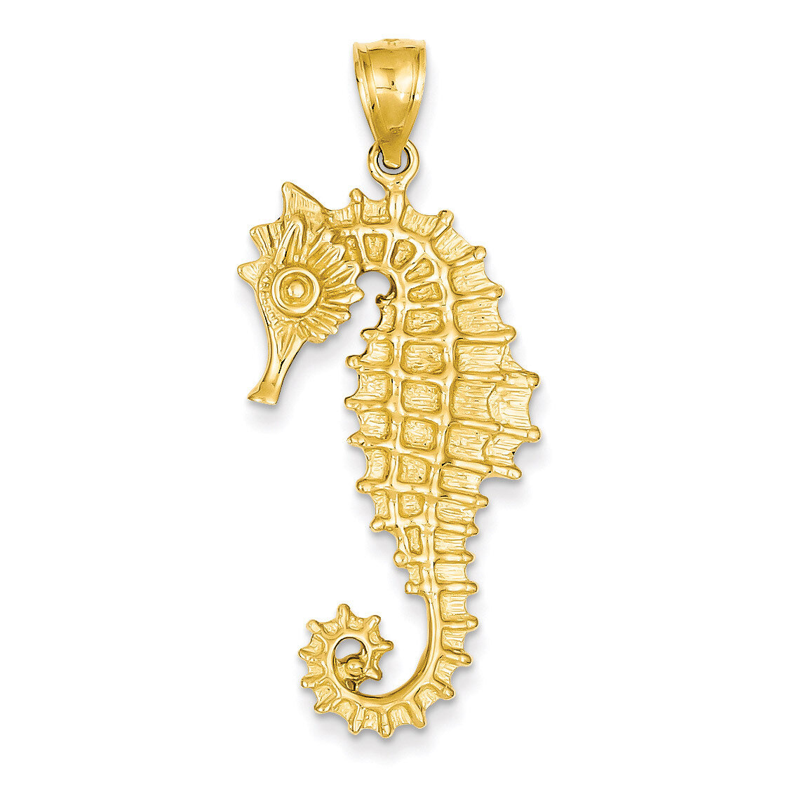 Seahorse Pendant 14k Gold K2984