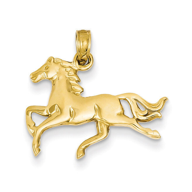 Horse Pendant 14k Gold K3338