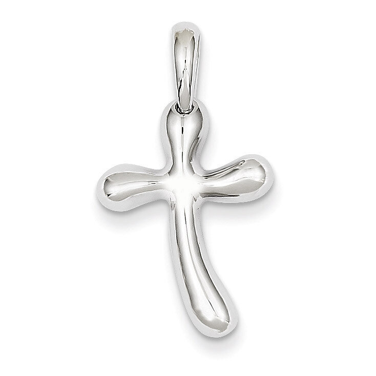 Freeform Cross Pendant 14k White Gold K367, MPN: K367, 883957265681