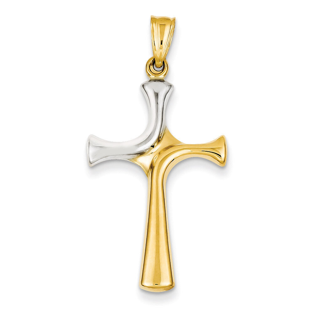 Fancy Cross Pendant 14k Gold K4308, MPN: K4308, 869887126872