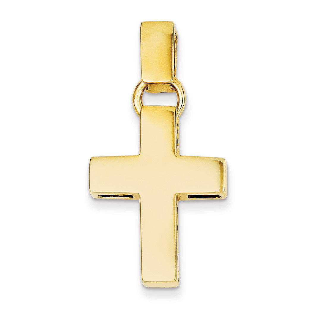 Hollow Cross Pendant 14k Gold K444, MPN: K444, 883957901831