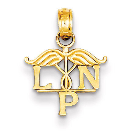 LPN Symbol Pendant 14k Gold K4933