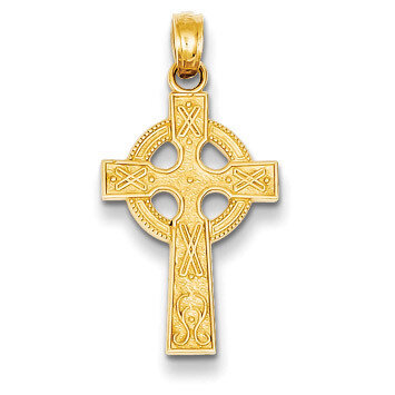 Celtic Cross Pendant 14k Gold K5047