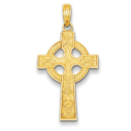 Celtic Cross Pendant 14k Gold K5048