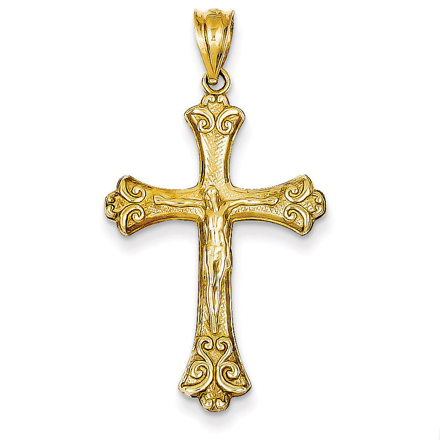 Crucifix Pendant 14k Gold K5076