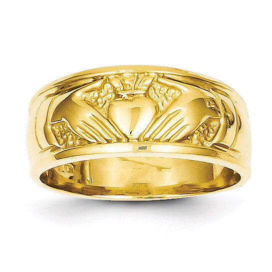 Claddagh Ring 14k Gold Polished K5118, MPN: K5118, 637218002573