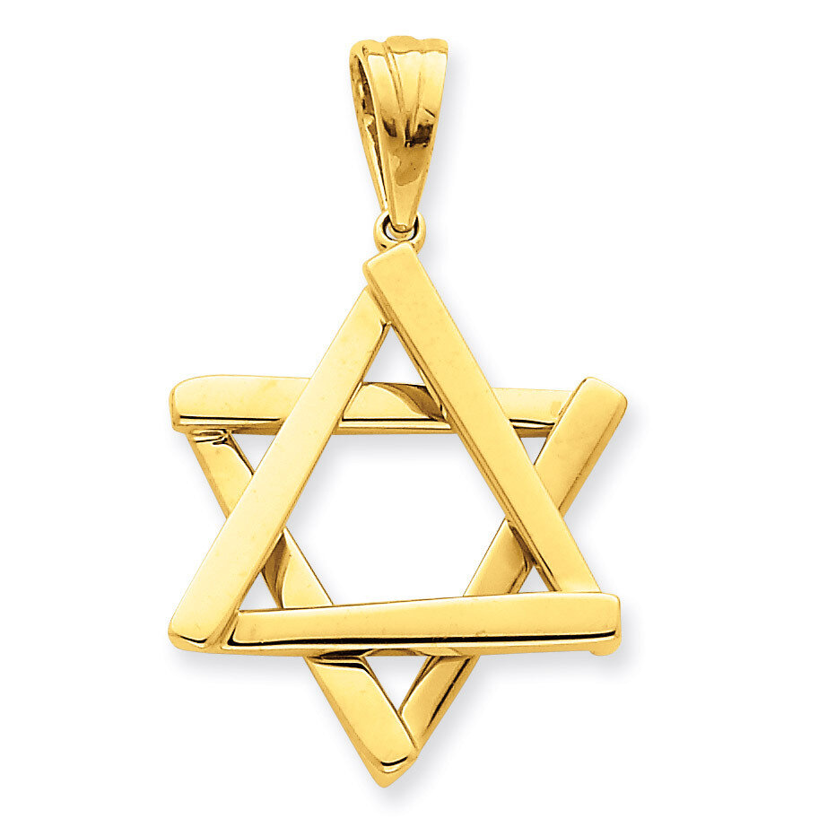 Star of David Pendant 14k Gold K542, MPN: K542, 883957266299