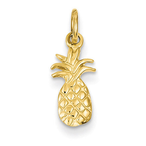 Pineapple Charm 14k Gold Polished K971, MPN: K971, 883957869186