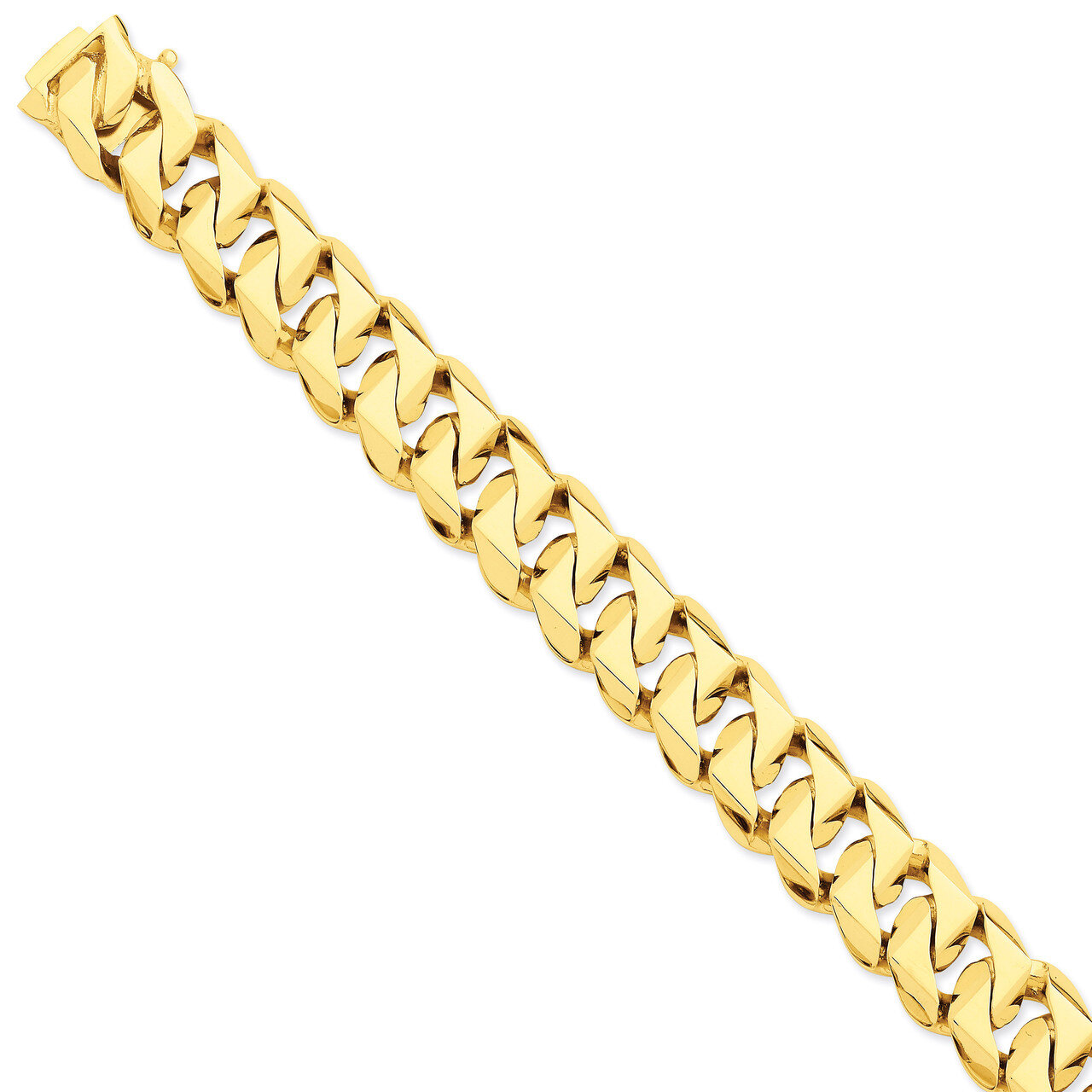 Hand Polished Traditional Link Chain 20 Inch 14k Gold LK122-20, MPN: LK122-20, 191101180286