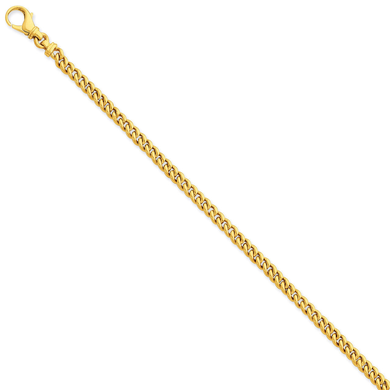 4.5mm Polished Fancy Link Chain 22 Inch 14k Gold LK580-22, MPN: LK580-22, 191101653520