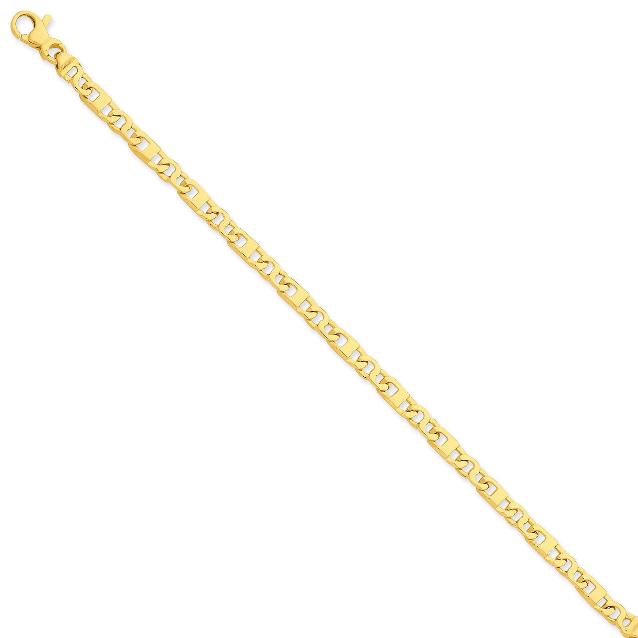 Fancy Link Chain 8.25 Inch 14k Gold LK669-8.25, MPN: LK669-8.25, 886774404257