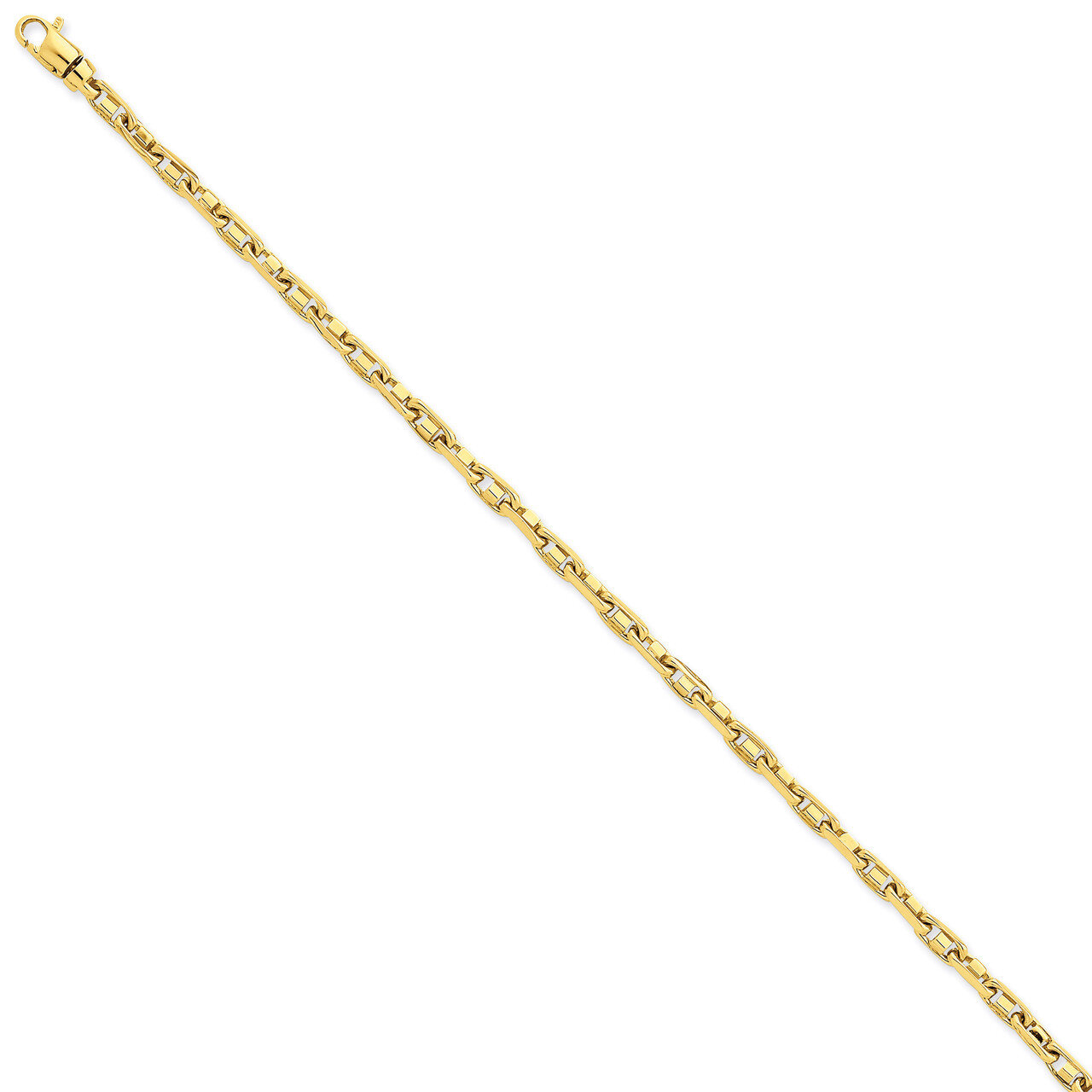 3.25mm Polished Fancy Link Chain 20 Inch 14k Gold LK736-20, MPN: LK736-20, 191101654527