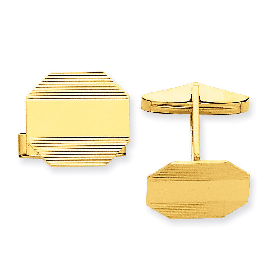 Cufflinks 14k Gold MC162, MPN: MC162, 883957353432