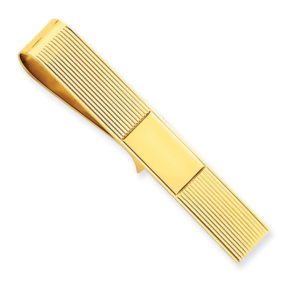 Tie Bar/ Money Clip 14k Gold MC93