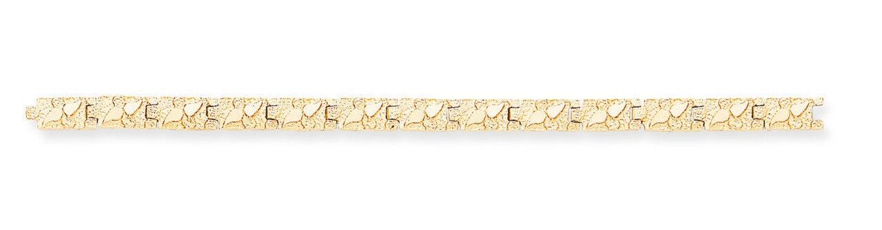 5.0mm Nugget Bracelet 8 Inch 14k Gold NB6-8