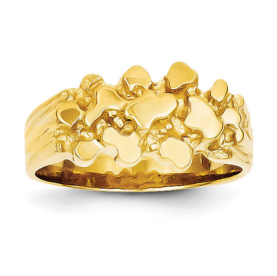 Nugget Ring 14k Gold NR6