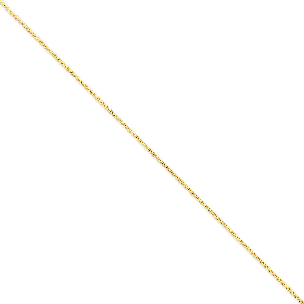 1.8mm Solid Diamond-cut Spiga Chain 20 Inch 14k Gold PEN131-20, MPN: PEN131-20, 886774431277