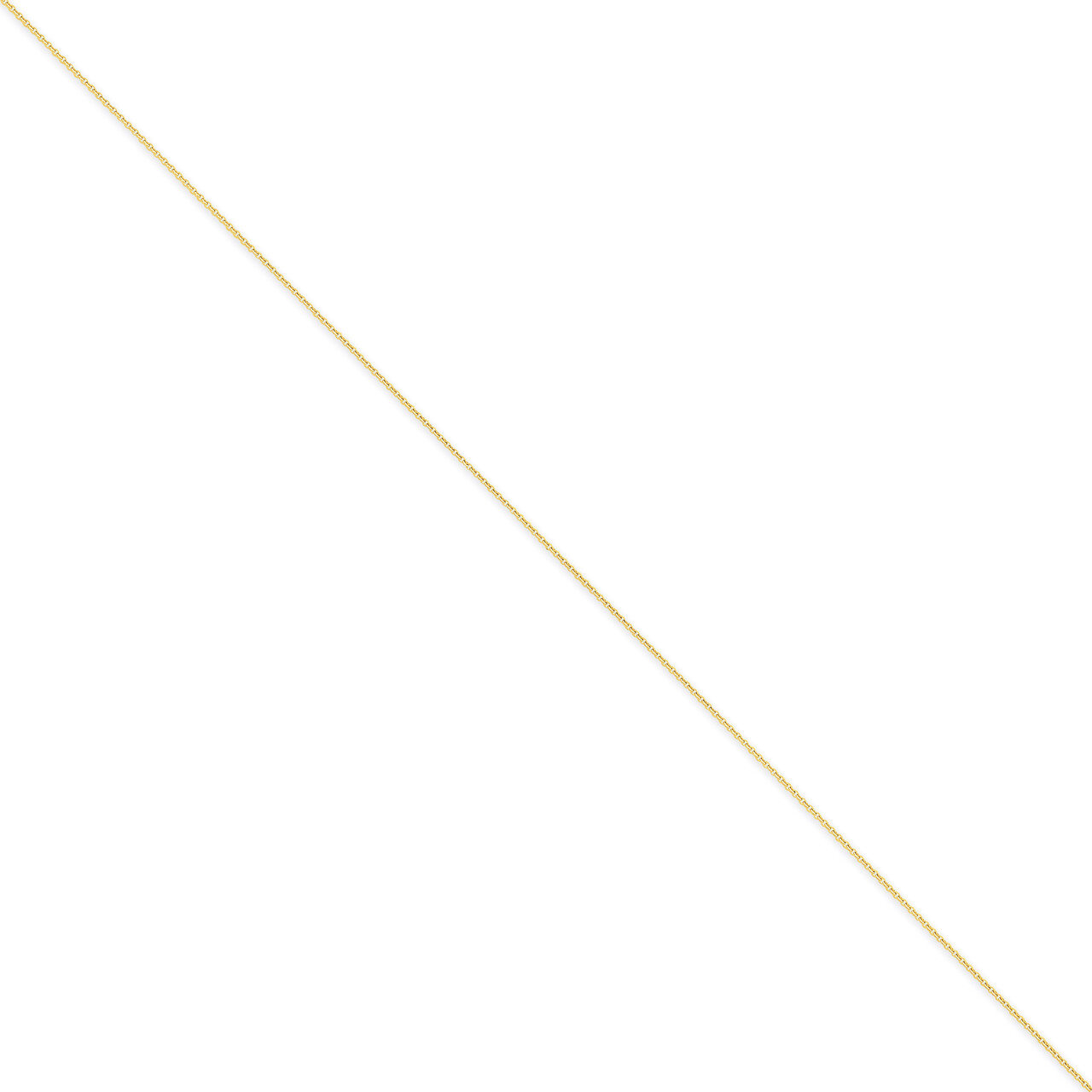 0.9mm Cable Chain 16 Inch 14k Gold PEN190L-16, MPN: PEN190L-16, 886774539591