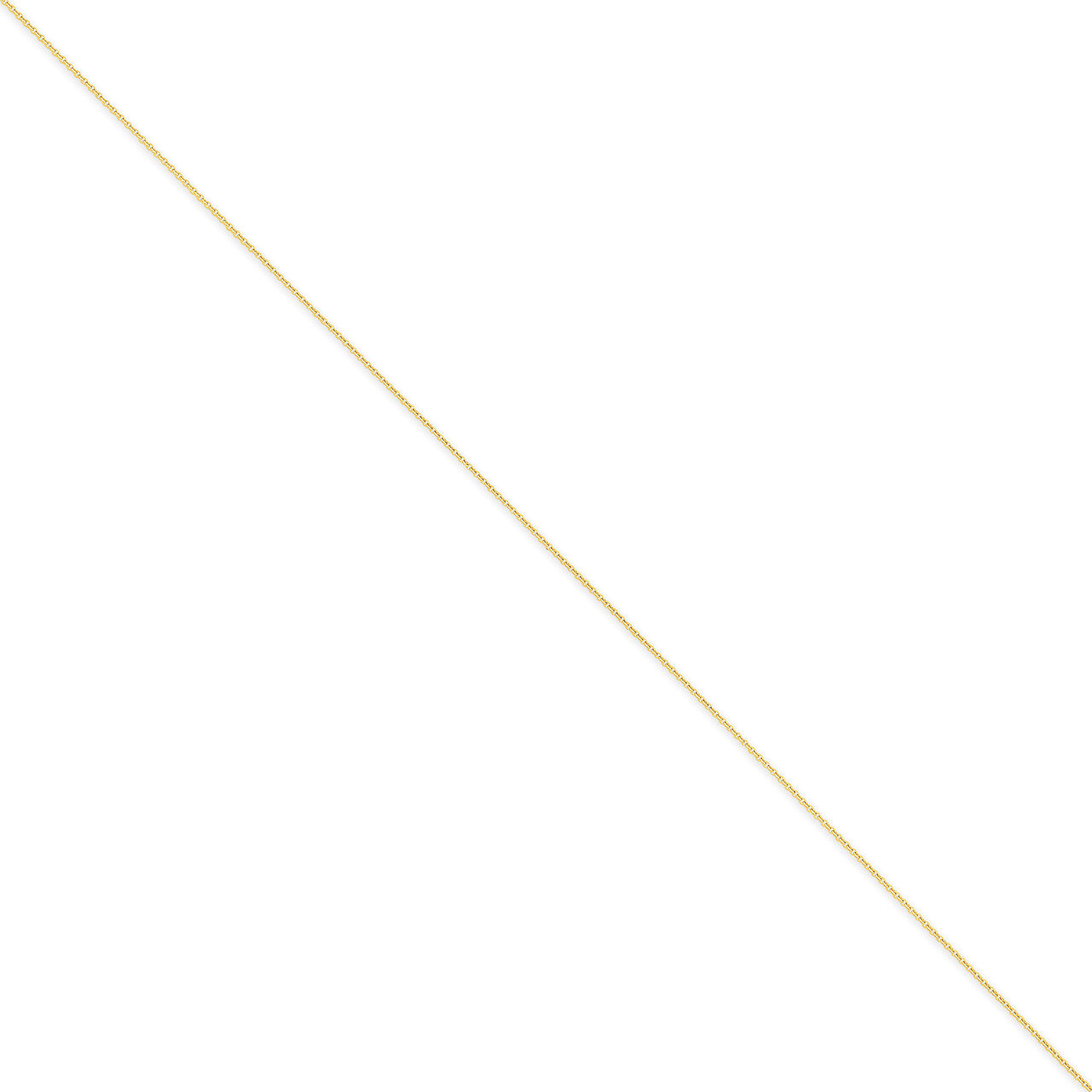 0.9mm Cable Chain 24 Inch 14k Gold PEN190L-24, MPN: PEN190L-24, 886774539621