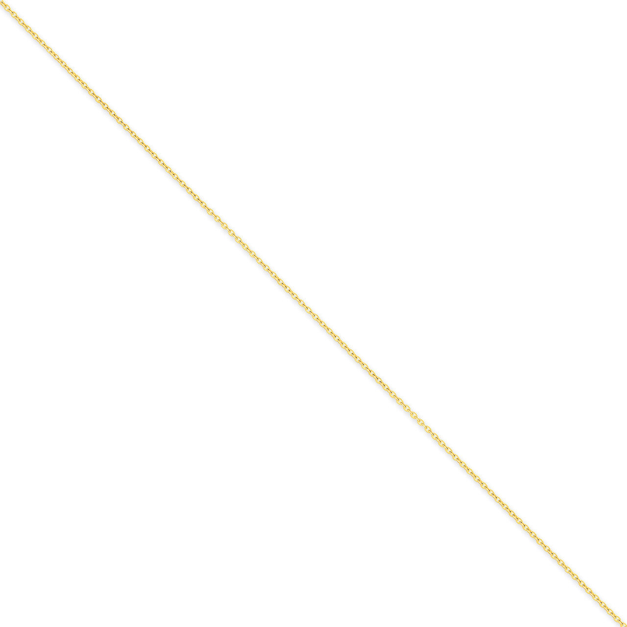 1.3mm Cable Chain 18 Inch 14k Gold PEN214-18, MPN: PEN214-18, 883957719177