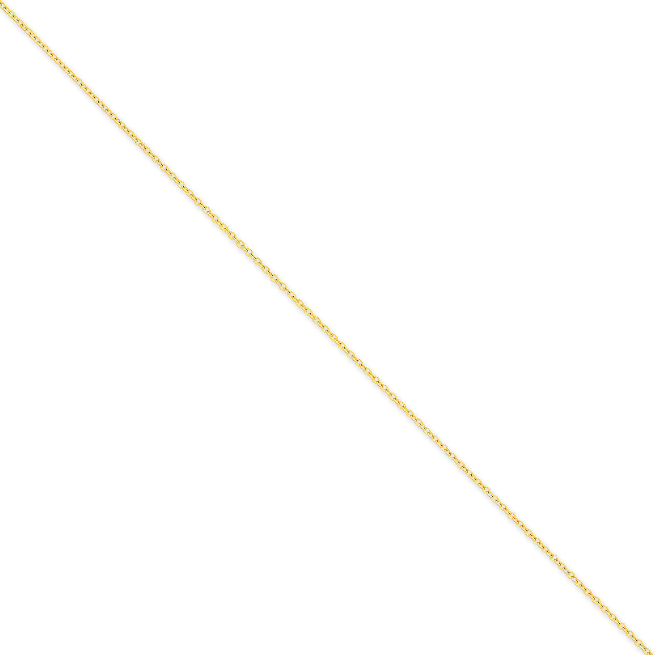 1.8mm Cable Chain 18 Inch 14k Gold PEN215-18, MPN: PEN215-18, 886774538914