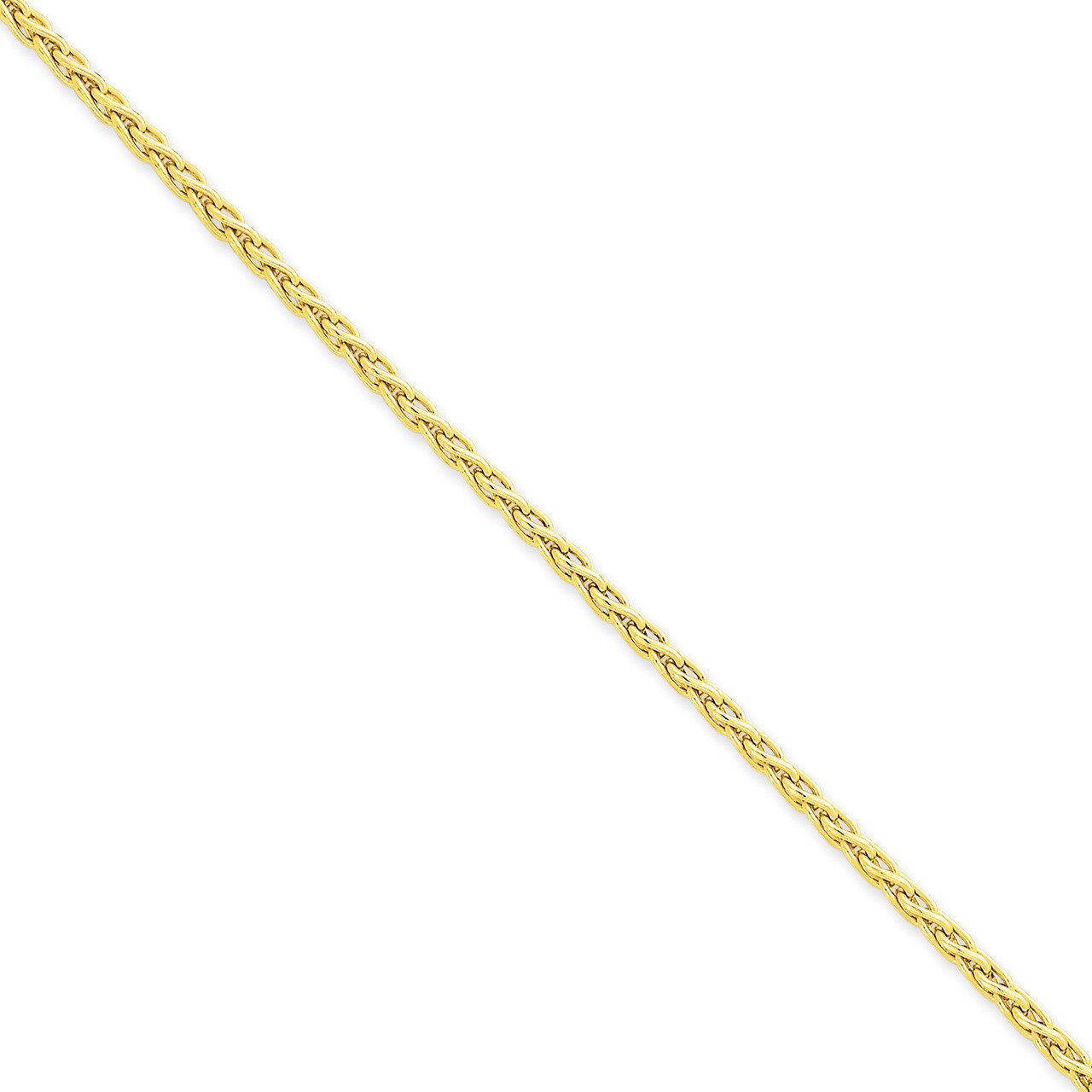 3mm Parisian Wheat Chain 24 Inch 14k Gold PEN22-24, MPN: PEN22-24, 886774400570