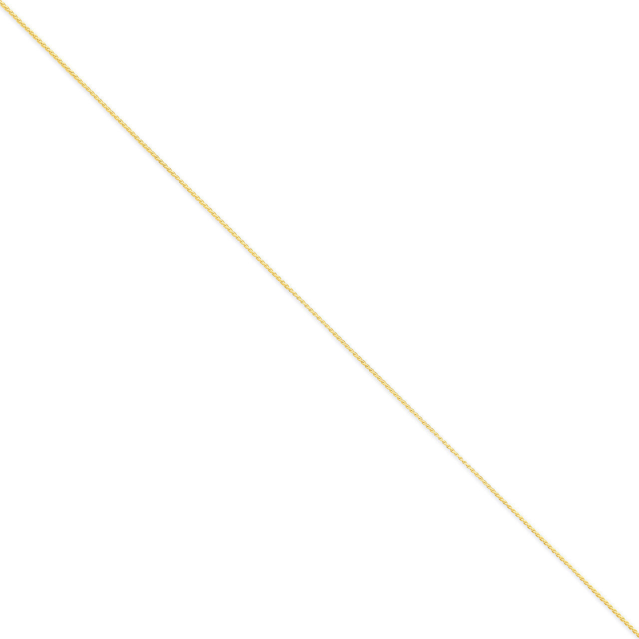 1.1mm Solid Polished Spiga Chain 20 Inch 14k Gold PEN259-20, MPN: PEN259-20, 886774431031