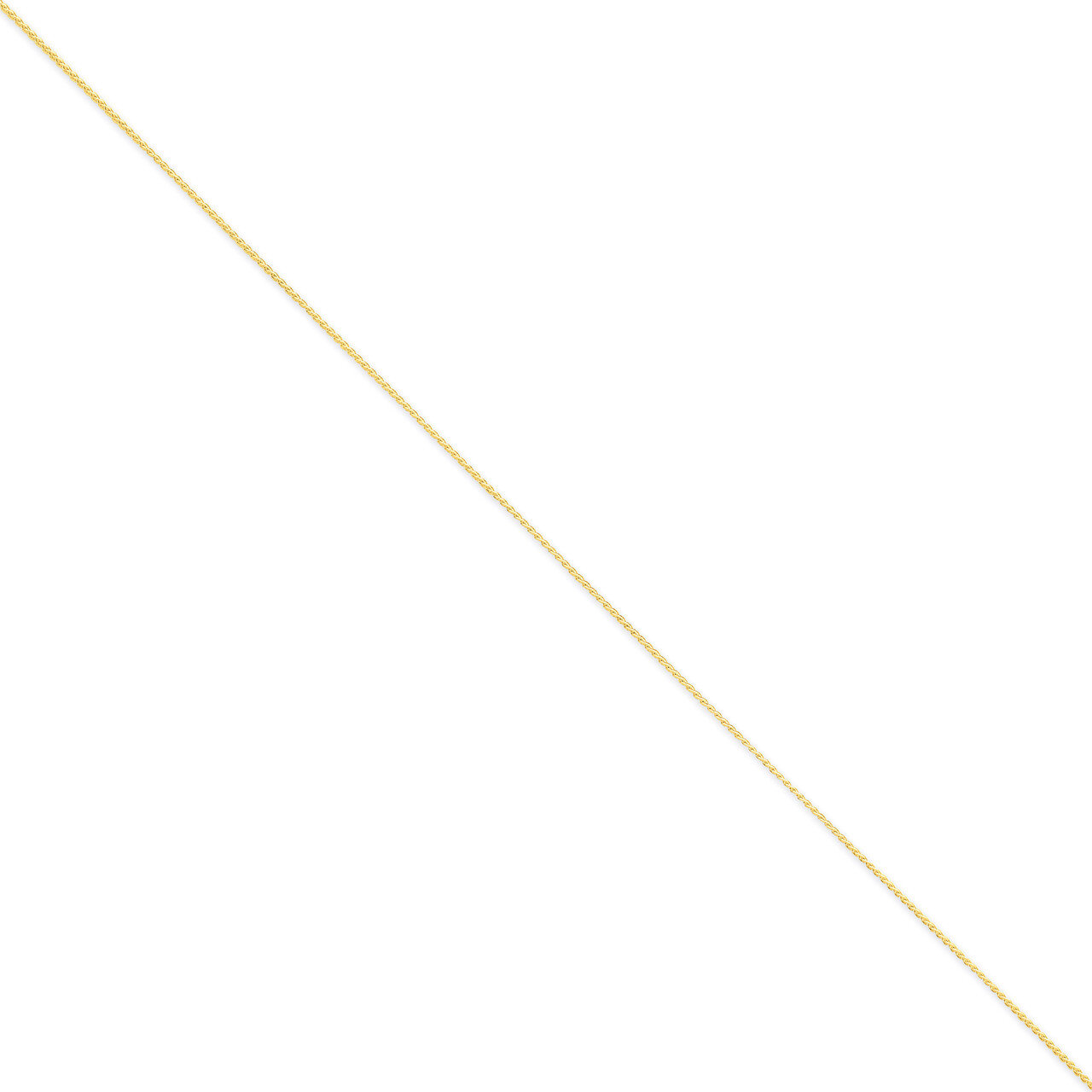 1.1mm Solid Polished Spiga Chain 8 Inch 14k Gold PEN259-8, MPN: PEN259-8, 886774431062