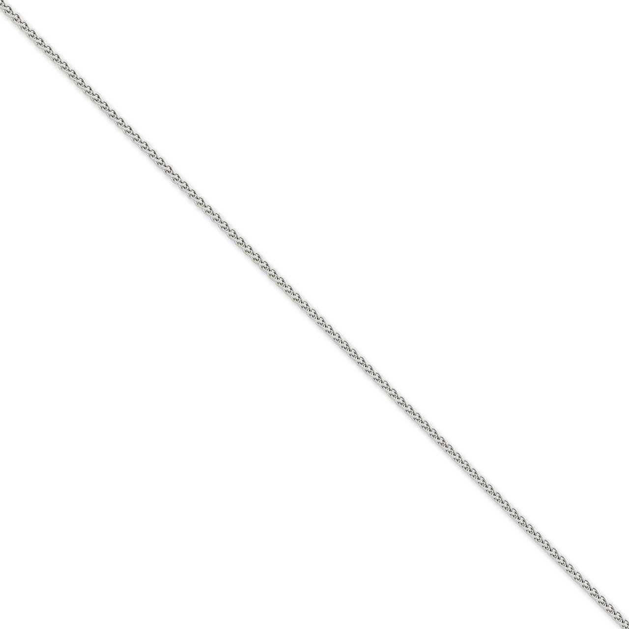 1.9mm Parisian Wheat Chain 16 Inch 14k White Gold PEN263-16, MPN: PEN263-16, 886774401744