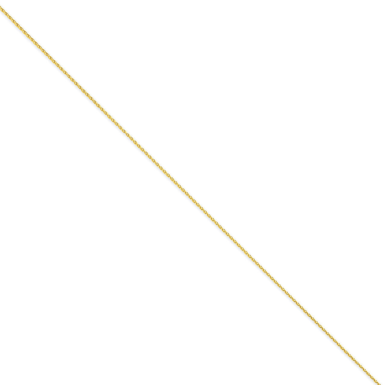 1.2mm Parisian Wheat Chain 6 Inch 14k Gold PEN265-6