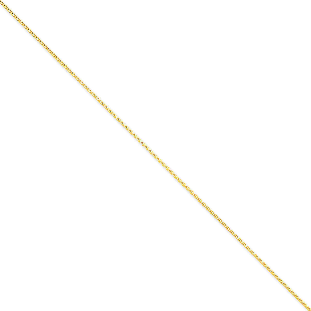 1.5 mm Parisian Wheat Chain 9 Inch 14k Gold PEN266-9