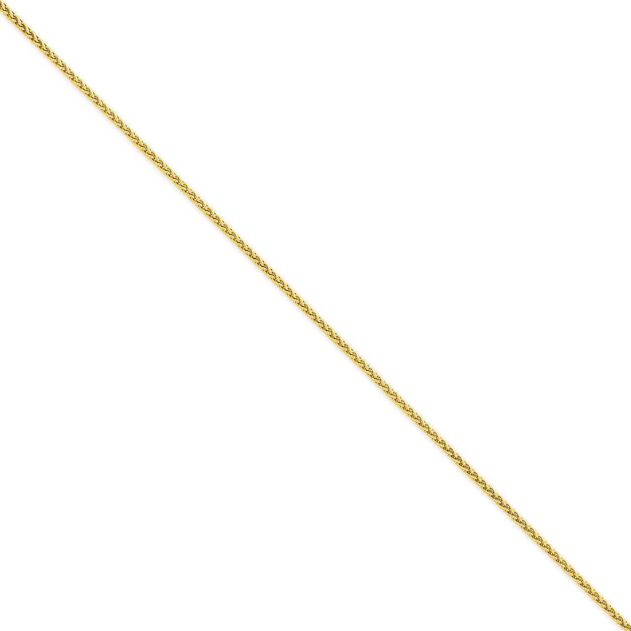 1.9mm Parisian Wheat Chain 14 Inch 14k Gold PEN267-14, MPN: PEN267-14, 886774401065