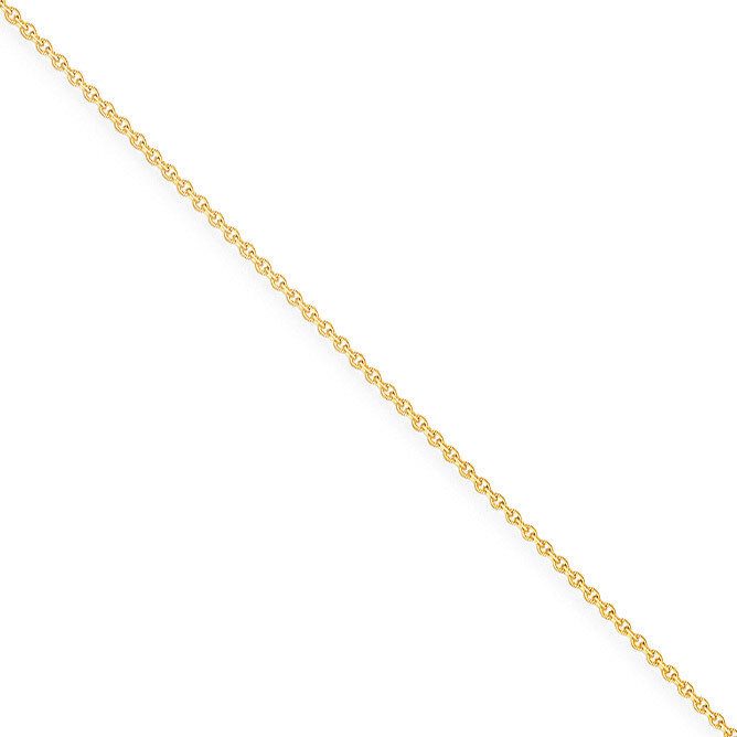 1mm Cable Chain 30 Inch 14k Gold PEN53-30, MPN: PEN53-30, 886774537054