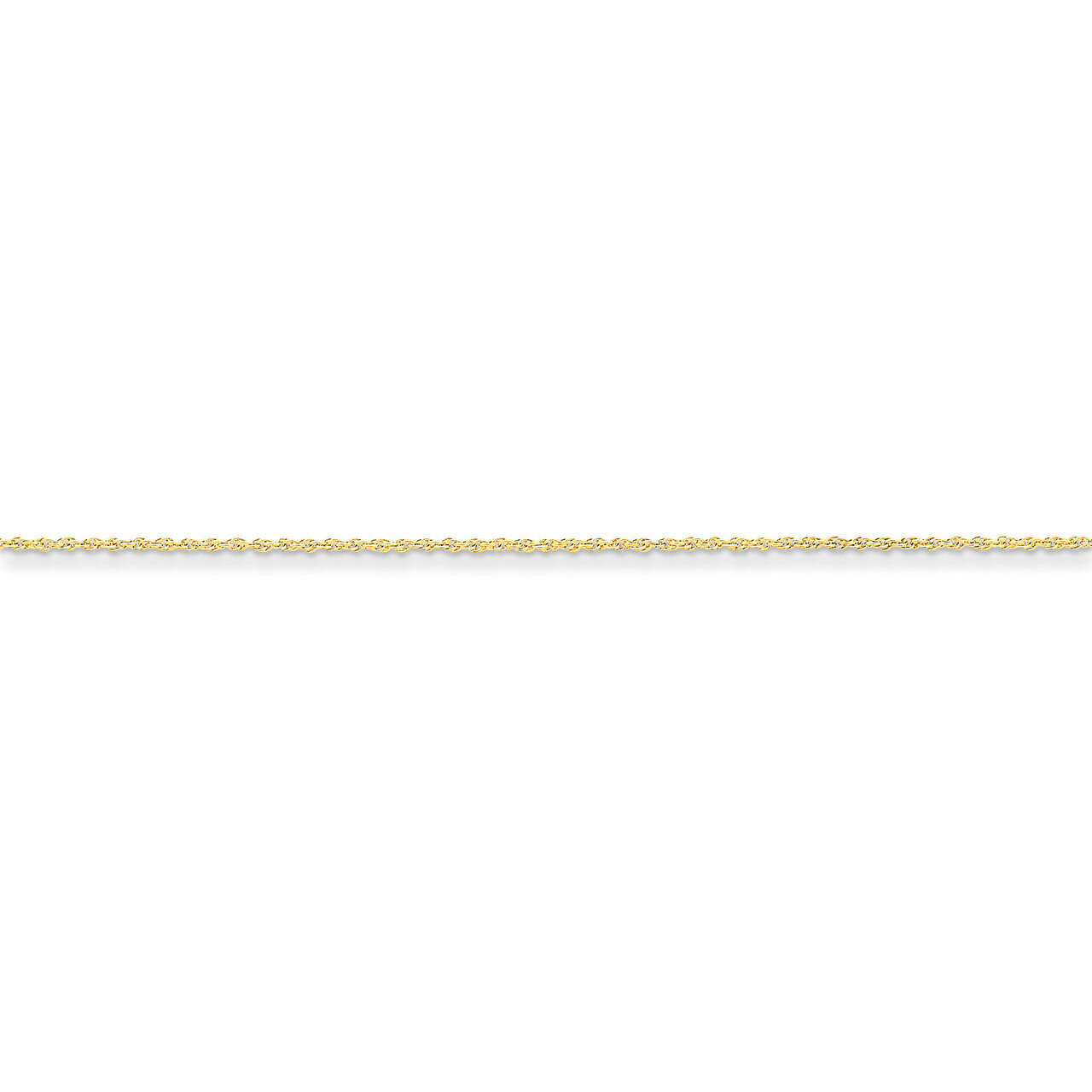 1.3mm Heavy-Baby Rope Chain 24 Inch 14k Gold PEN6-24