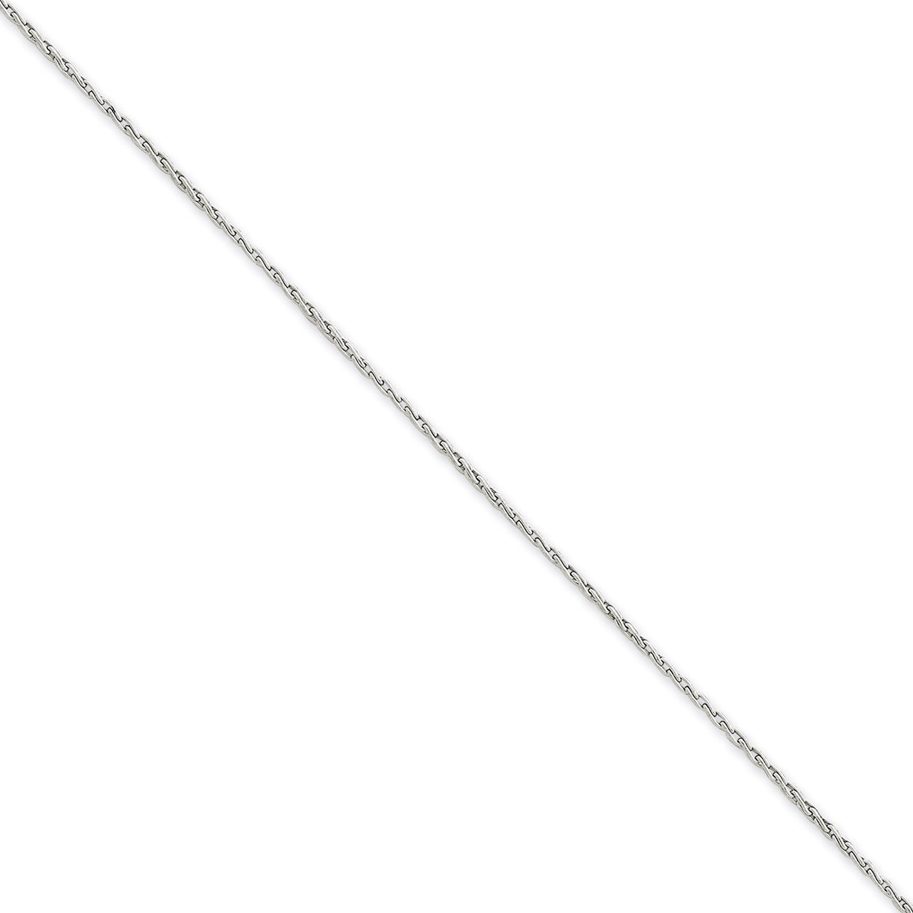 1.25mm Round Parisian Wheat Chain 20 Inch 14k White Gold PEN70-20, MPN: PEN70-20, 883957080512