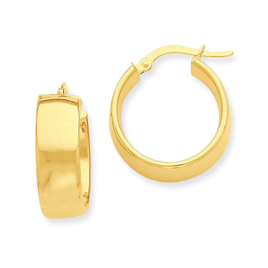 Hoop Earrings 14k Gold PRE683