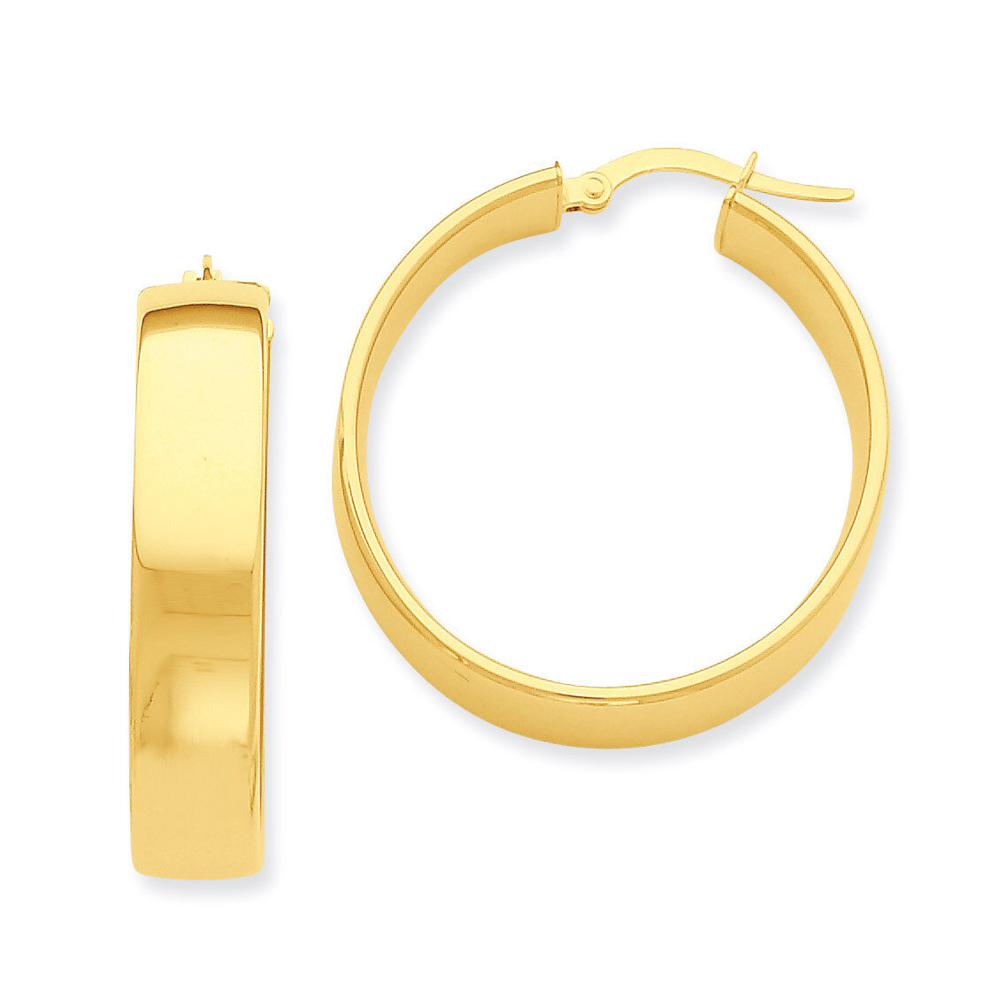 Hoop Earrings 14k Gold PRE685