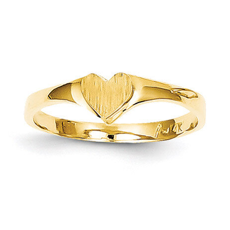 Children's Heart Ring 14k Gold R225