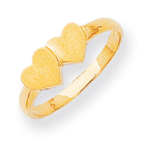 Signet Ring 14k Gold R253, MPN: R253, 191101370229