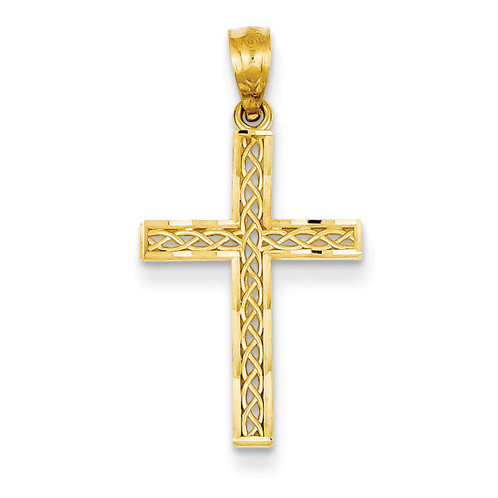 Filigree Cross Pendant 14k Gold REL70, MPN: REL70, 886774619156