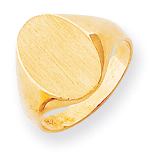 Signet Ring 14k Gold RS183, MPN: RS183, 883957483702