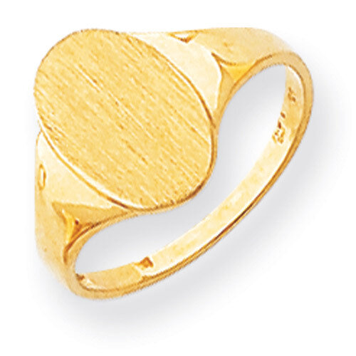 Signet Ring 14k Gold RS186