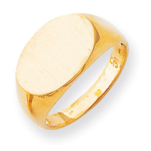 Men's Signet Ring 14k Gold RS249