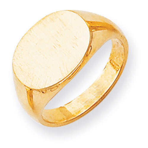 Men's Signet Ring 14k Gold RS253