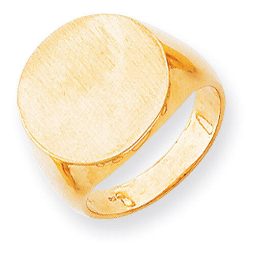 Men's Signet Ring 14k Gold RS281