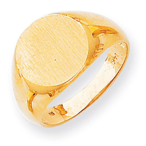 Men's Signet Ring 14k Gold RS286