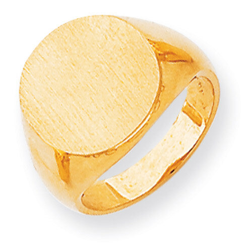 Signet Ring 14k Gold RS287, MPN: RS287, 883957442358