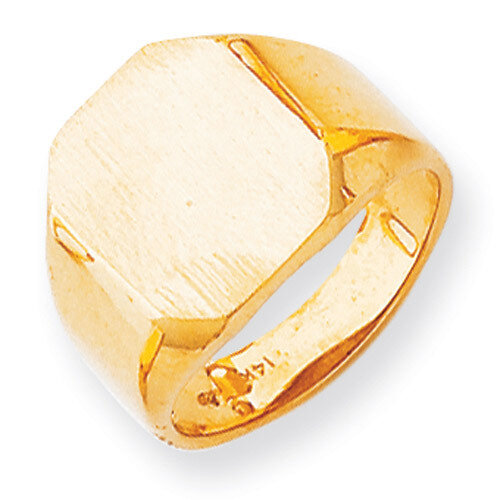 Men's Signet Ring 14k Gold RS337