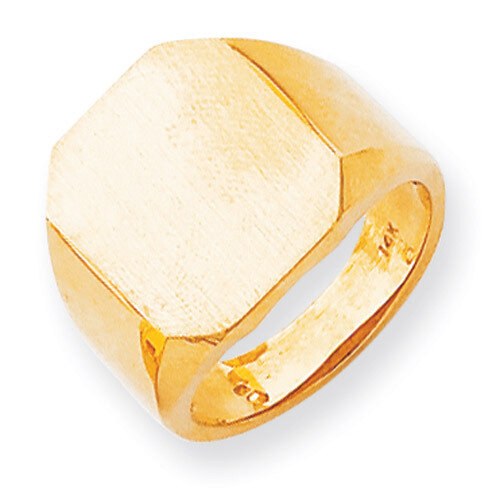 Men&#39;s Signet Ring 14k Gold RS338, MPN: RS338, 883957410630