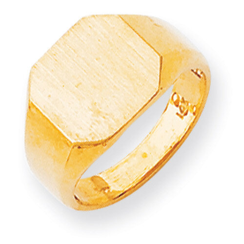 Signet Ring 14k Gold RS339, MPN: RS339, 883957498683